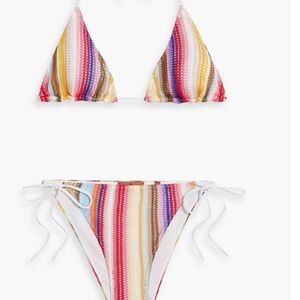 Missoni Crochet knit bikini size 38